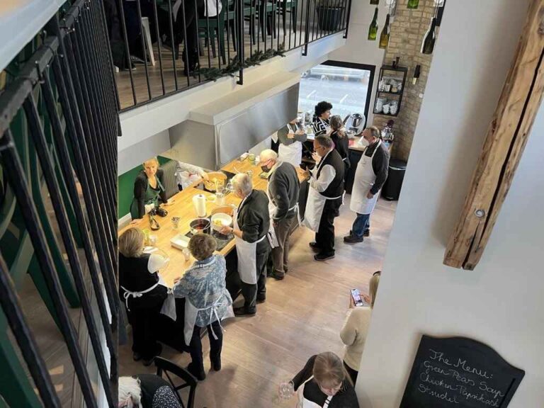 Great Hungarian cooking class with American tourist group
